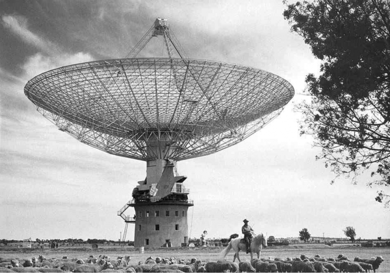 Australia the Parkes Radio Telescope