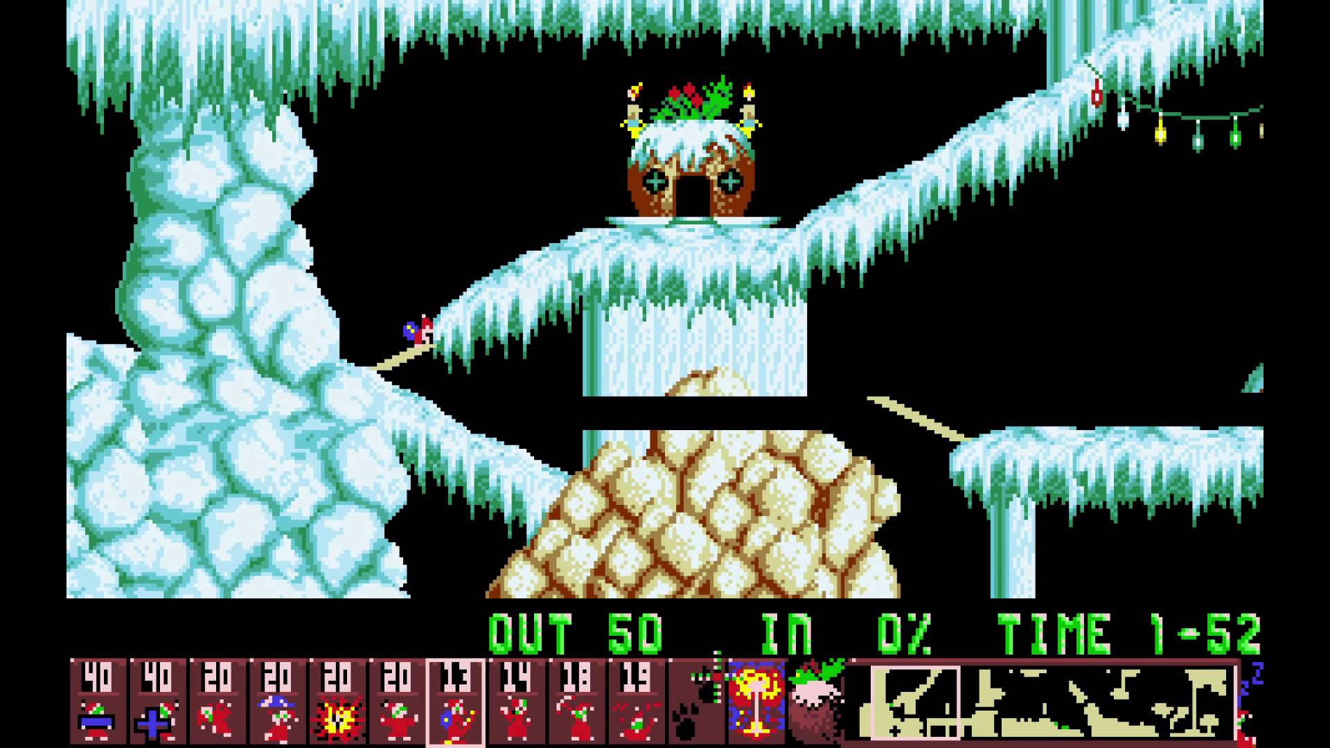 Xmas Lemmings 🔥 Play online