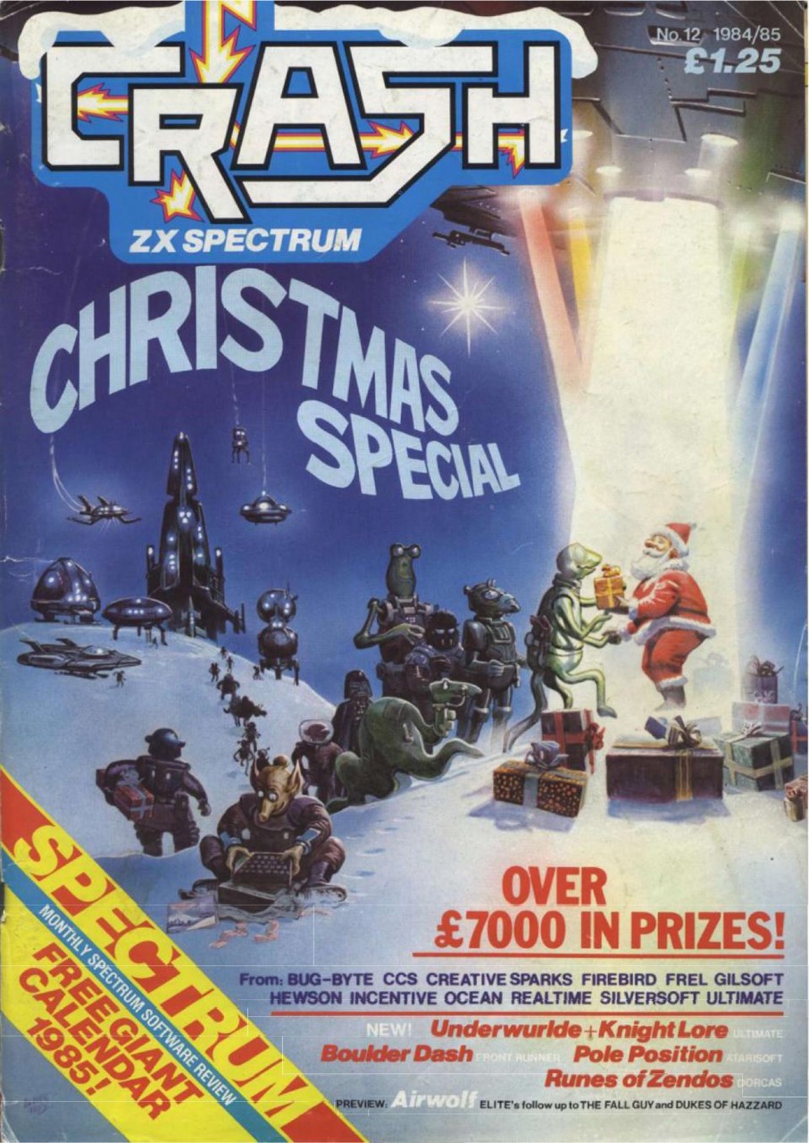 A Christmas Cover Story: 55 Classic Computer and Video Game A Christmas Cover Story: 55 Classic Computer and Video Game