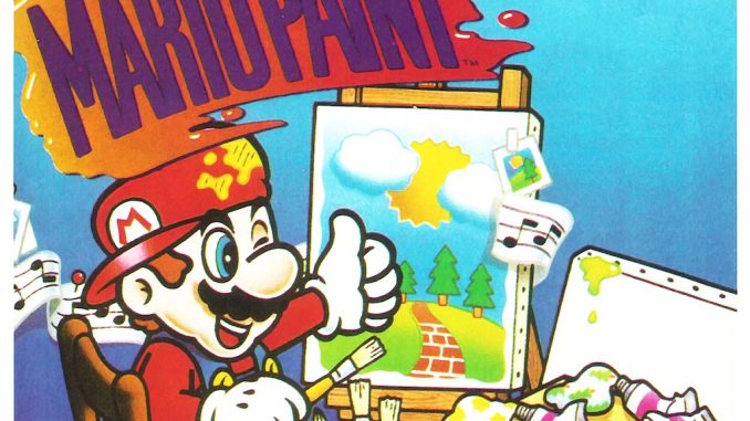 Mario paint deals snes price