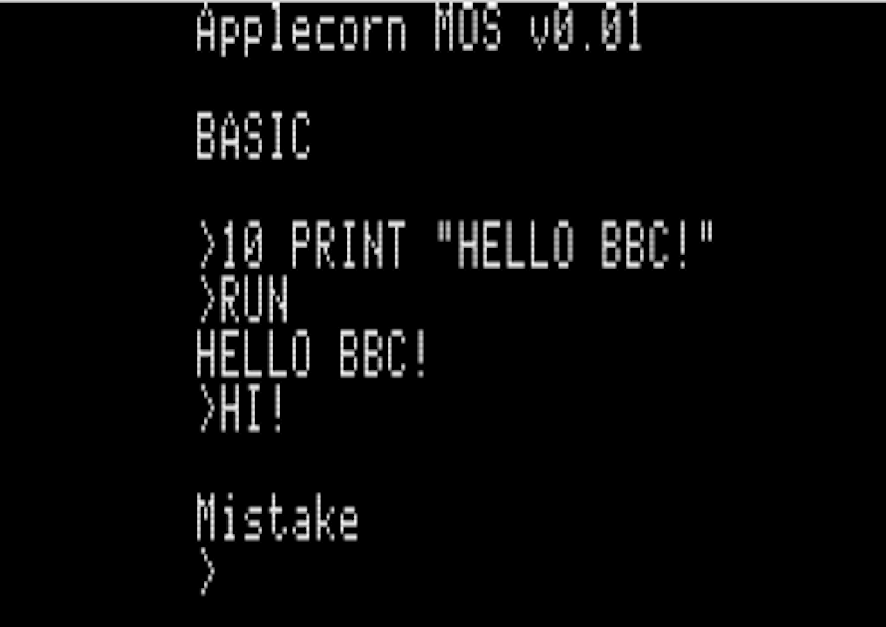 The BBC Microcomputer made by Acorn UK apparently has a central API by which its language ROMs communicated with the hardware inside the computer. Thi
